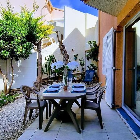 Le Marine Rez De Jardin Direct Plage Parking Prive Climatise Sète Kültér fotó